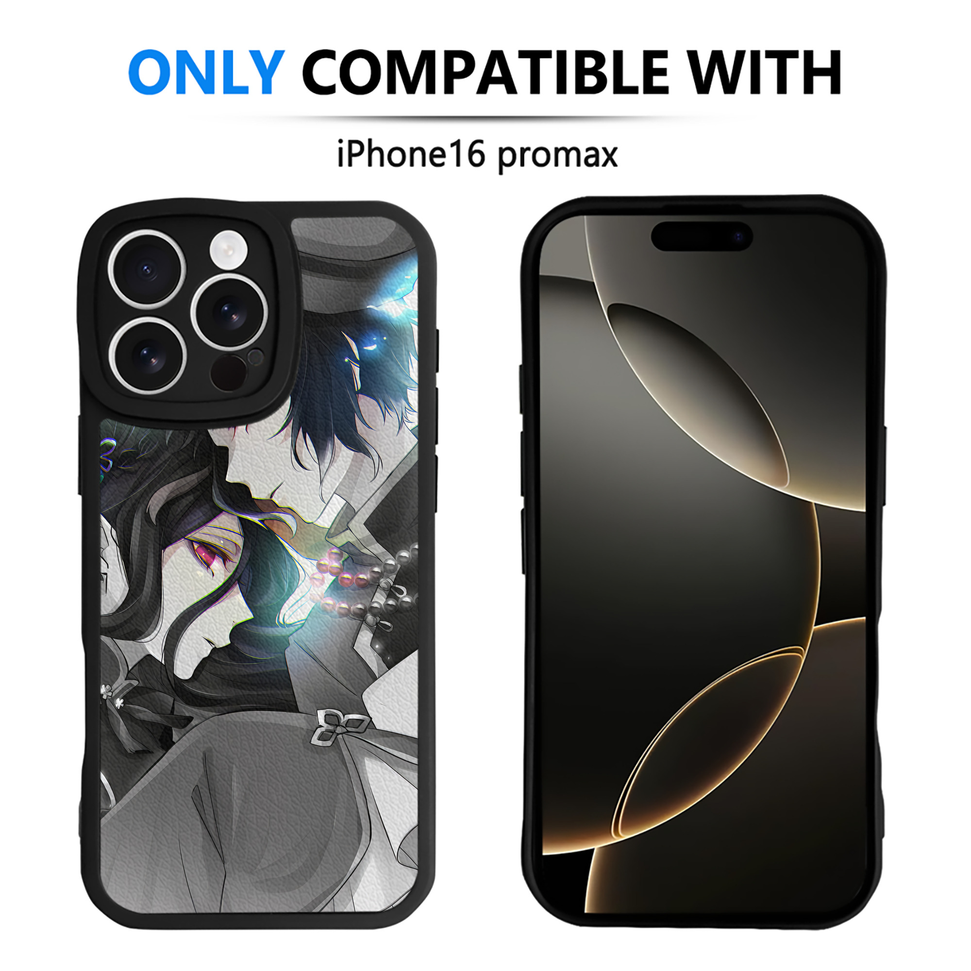 （画像用） 文豪ストレイドッグス Bungo Stray Dogs 【iPhone 16シリーズ対応】シリコンスマホケース（レザー調） 材質：シリコン
